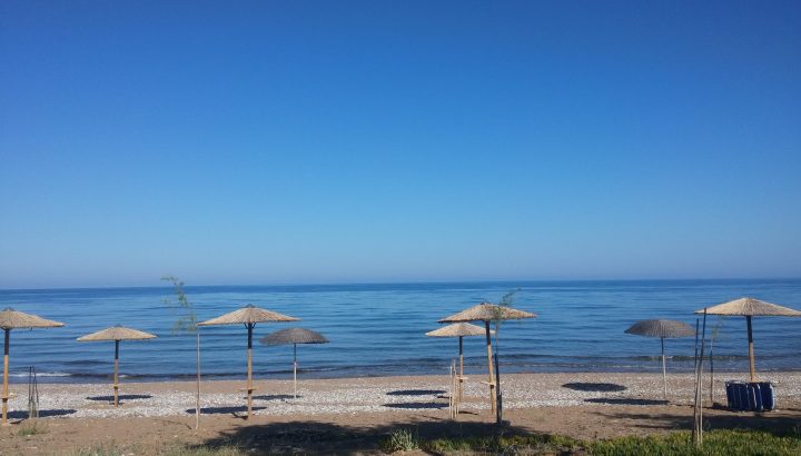 beach at Irida Resort Suites