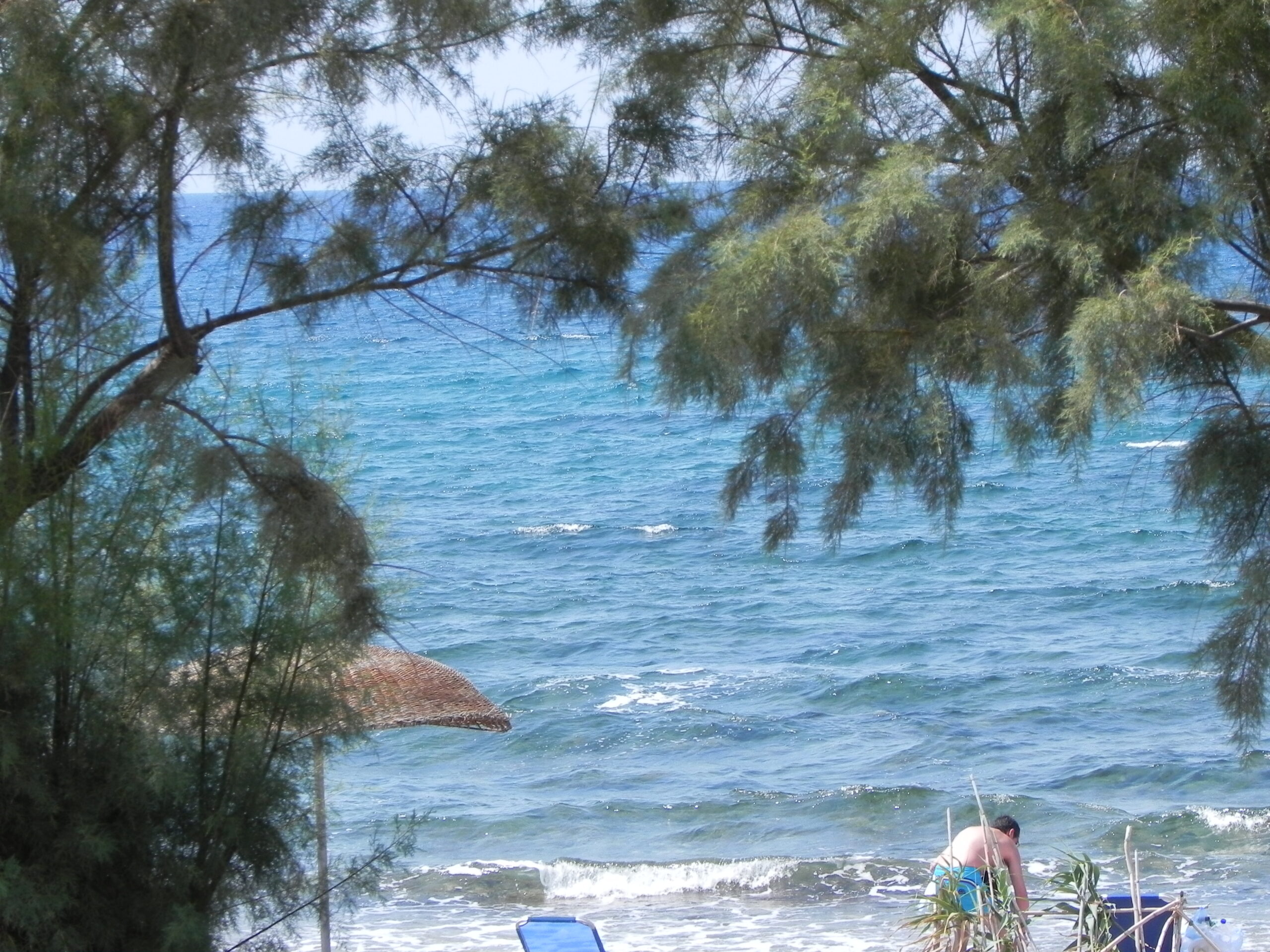 Vounaki pristine beach the longest in Greece