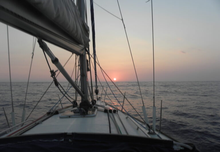 Yachting at Messinia islands