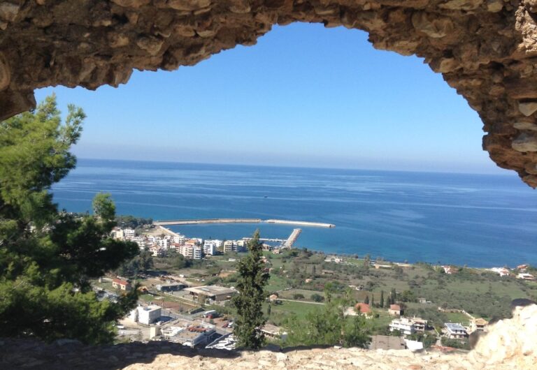 Kyparissia Harbor Spectacular View from the Medieval Castle