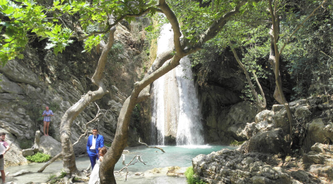 Neda waterfalls