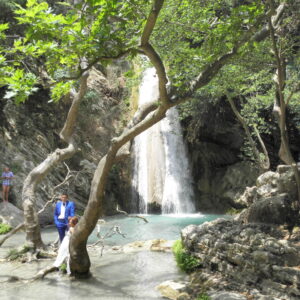 Neda waterfalls