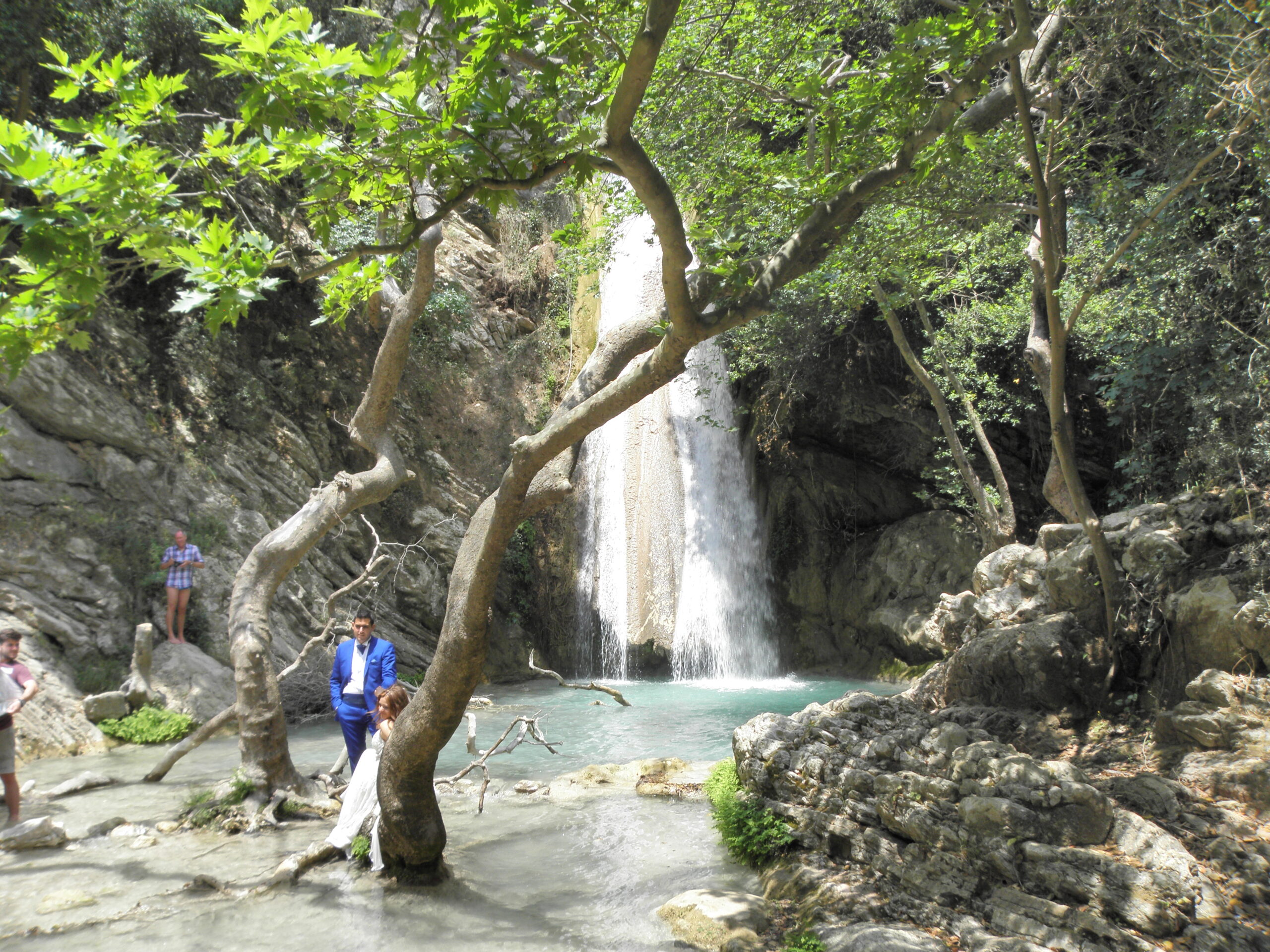 Neda waterfalls