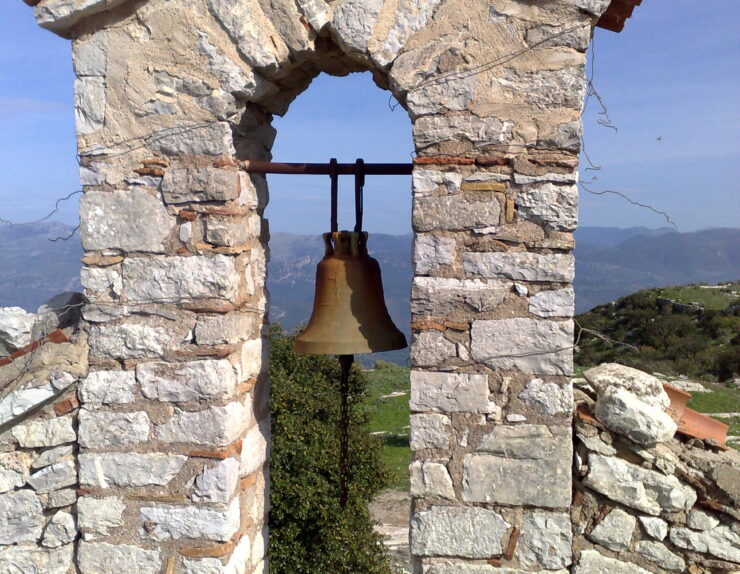 Panagias Moni at the top of Mt.Voulkano