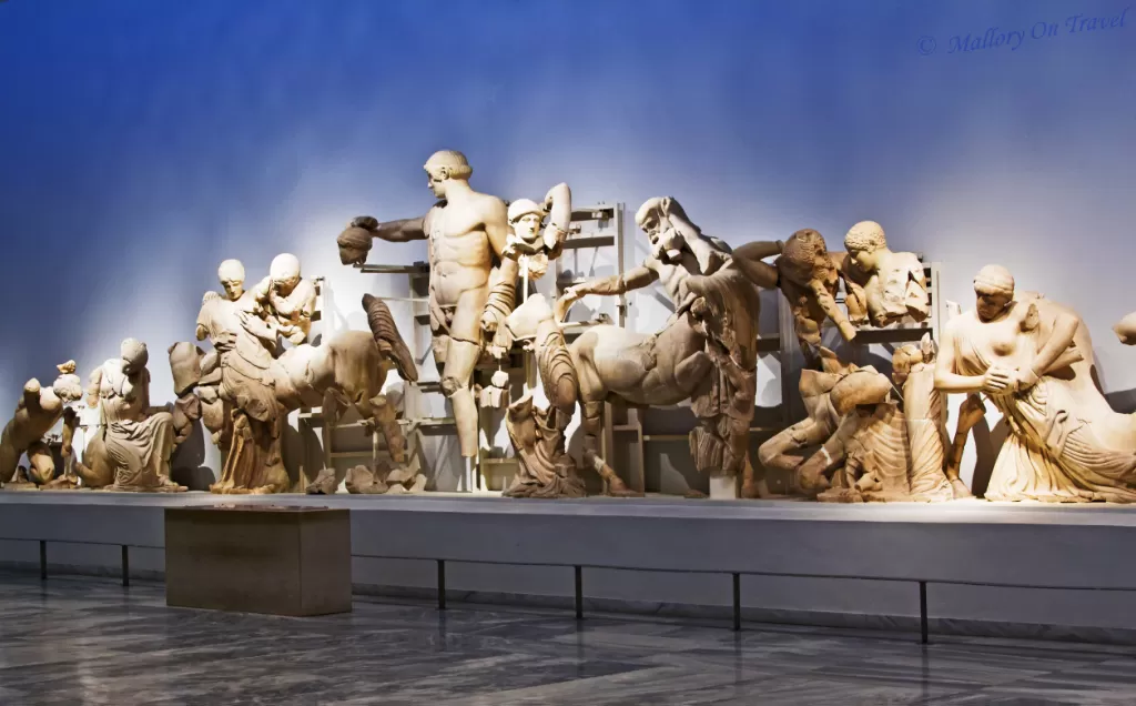 museum ancient Olympia.