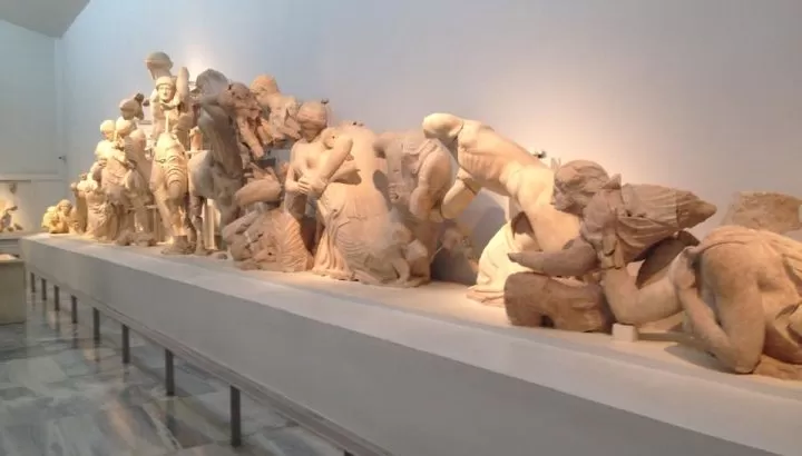 Facts of Heracles at Ancient Olympia Museum